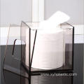 clear colored acrylic tissue organizer box